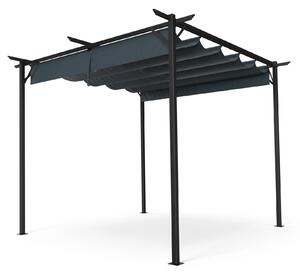 Blumfeldt Pantheon Robust Pergola, 3x3 m práškovo lakovaná oceľ odolná voči poveternostným vplyvom