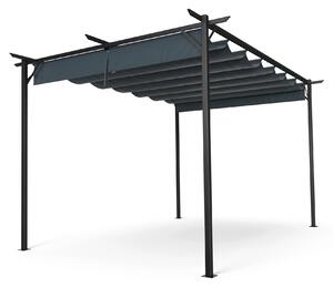 Blumfeldt Pantheon Robust Pergola, 3x4 m práškovo lakovaná oceľ odolná voči poveternostným vplyvom