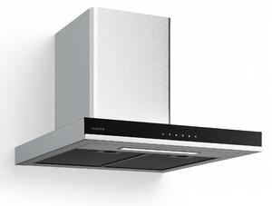 Klarstein Verosteel digestor 60 cm, Elegantný, minimalistický, výkonný, Energetická trieda A++, 881,6 m³/h