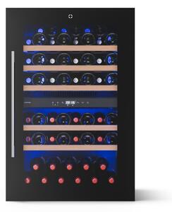 Klarstein Illuminosa vstavaná vinotéka | Dualzone | UV ochrana | 143 l | 57 fliaš | 60 cm