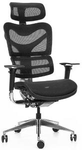 MERCURY kancelárská stolička ARIES JNS-701, čierna W-11