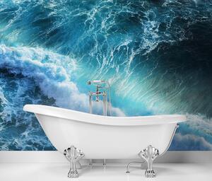 Fototapeta Modré vlny Materiál: Vliesová, Rozmery: 300 x 210 cm