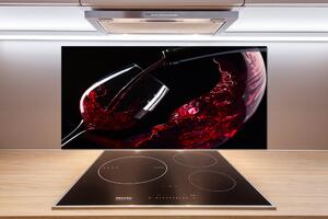 Panel do kuchyne Červené vína pl-pksh-100x50-f-54930015