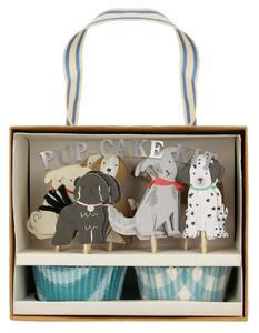Súprava na pečenie cupcakes Puppy 24 ks