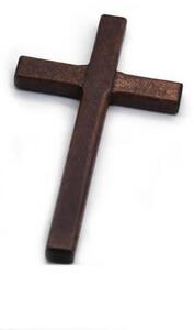 CAB Shop Drevený kríž 12cm hnedý