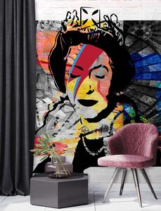 Fototapeta Banksy kráľovná Anglicka Materiál: Vliesová, Rozmery: 100 x 140 cm
