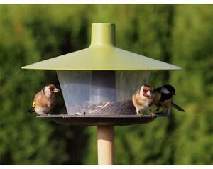 Kŕmidlo pre vtáky Plastia Finch zelená
