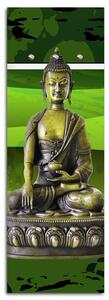 Vešiak na stenu Green Buddha Rozmery: 25 x 70 cm