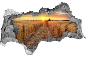 Nálepka fototapeta 3D výhľad Pšeničné pole