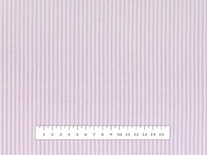 Biante Dekoračný štvorcový obrus Leona LN-160 Svetlo fialové pásiky na bielom 90x90 cm