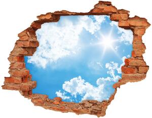 Samolepiaca diera na stenu Mraky na oblohe nd-c-67625957