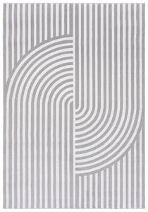 TA Koberec NG91A GRAY/WHITE ELLEN Sivý Obdĺžnikový Rozmer: 80x150 cm