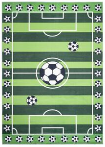 TA Koberec JXH-301 FLANNEL PRINTED Zelený Obdĺžnikový Rozmer: 80x150 cm