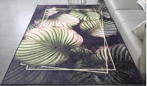 TA Koberec Y-A FLANNEL PRINTED Sivý (flanelový) Obdĺžnikový Rozmer: 80x150 cm