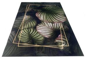 TA Koberec Y-A FLANNEL PRINTED Sivý (flanelový) Obdĺžnikový Rozmer: 80x150 cm