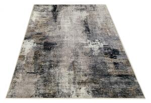 TA Koberec JZ-1113 FLANNEL PRINTED Sivý (flanelový) Obdĺžnikový Rozmer: 80x150 cm