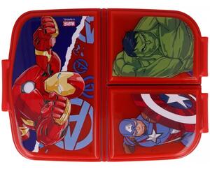 Multibox na desiatu MARVEL - Avengers s 3 priehradkami