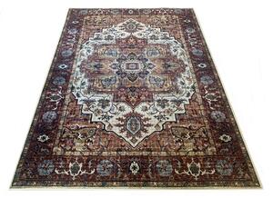 TA Koberec Y-294 FLANNEL PRINTED Hnedý Obdĺžnikový Rozmer: 80x150 cm