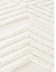 Ručne tkaný bavlnený behúň s reliéfnou štruktúrou Ziggy