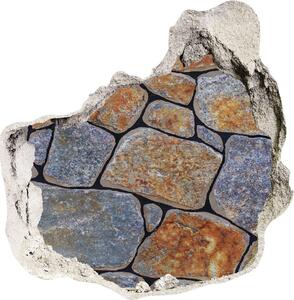 Nálepka 3D diera na stenu Kamene nd-p-127628618