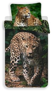 Obliečky s leopardom 01 140x200 70x90 cm 100% Bavlna