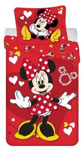 Detské obliečky Minnie Mouse 17 140x200 70x90 cm 100% Bavlna