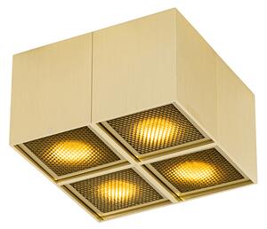 Dizajnové bodové zlaté 4-svetlé - Qubo Honey