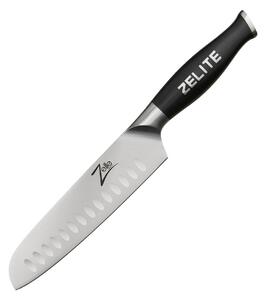 Zelite Infinity by Klarstein Comfort Pro, 7" nôž santoku, 56 HRC, nehrdzavejúca oceľ