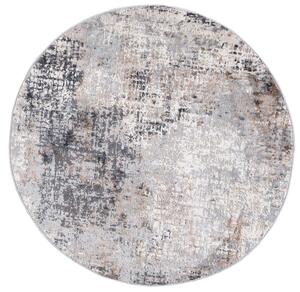 TA Koberec G512A WHITE/D_VIZON PORTLAND KOLO Biely Okrúhly Rozmer: 100x100 cm