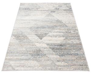 TA Koberec G501B WHITE/D_BLUE PORTLAND HIL Biely Obdĺžnikový Rozmer: 80x150 cm