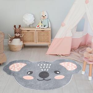 Dekorstudio Tvarovaný detský koberec ANIME - koala 892 Rozmer koberca: 100x130cm