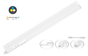 LED podlinkové nadpájateľné CCT svietidlo 4W, biele (TL2001-CCT/4W)