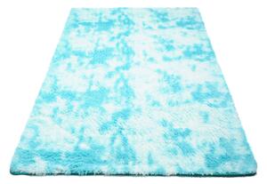 TA Koberec MR-582 Blue SILK DYED Modrý Obdĺžnikový Rozmer: 80x150 cm