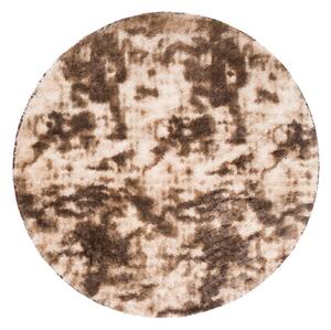 TA Koberec MR-580 Brown SILK DYED KOŁO Hnedý Okrúhly Rozmer: 130x130 cm