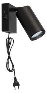 Solight WO3002-B - Nástenné svietidlo CELE 1xGU10/30W/230V čierne
