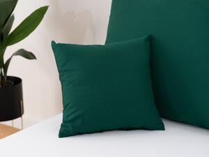 MKLozkoviny.sk Obliečka na vankúšik 40 × 40 cm – Jasmine tmavo zelená