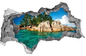 Nálepka fototapeta 3D výhľad Tropický ostrov
