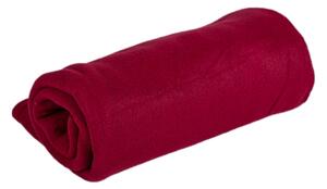 Deka Fleece bordová 150x200cm