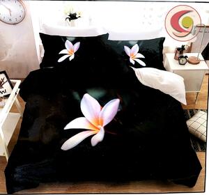 Sendia Textil BLACK FLOWER foto obliečky 140x200 cm Rozmer obliečok: 140x200 cm, Obsah balenia: 3 Set Balenie