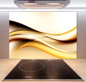 Panel do kuchyne Abstraktné vlny pl-pksh-100x70-f-134030226