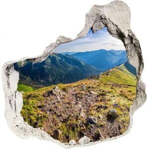 Nálepka 3D diera na stenu Horské panorama nd-p-99701533