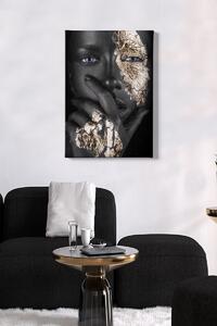 Hanah Home Obraz Žena so zlatom 50x70 cm