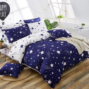 Sendia Textil HVIEZDA MODRÁ foto obliečky Rozmer obliečok: 140x200 cm, Obsah balenia: 3 Set Balenie