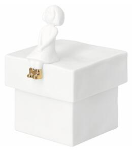 Porcelánová úložná dóza Girl