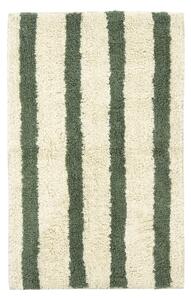 Kúpeľňová predložka Tufted Green Stripes 50 × 80 cm