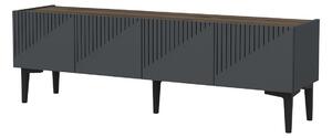 Hanah Home TV stolík Remíza antracit/orech