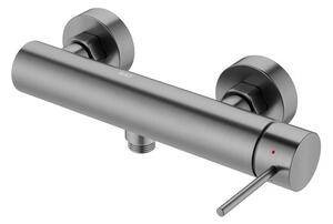Sprchová batéria SAT Aurum bez sprchového setu 150 mm brúsený gun metal SATBAUR268BGM