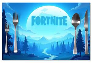 Sablio Prestieranie FORTNITE Modré údolie s mesiacom: 40x30cm