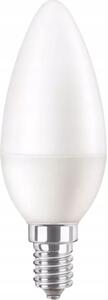 PHILIPS LED žiarovka CorePro - E14 - C37 - 7W - 806lm - 4000K