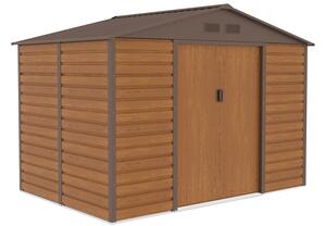 Kovový domček na náradie Lahti 2,8 x 1,9 m Sklad Boss woodlike